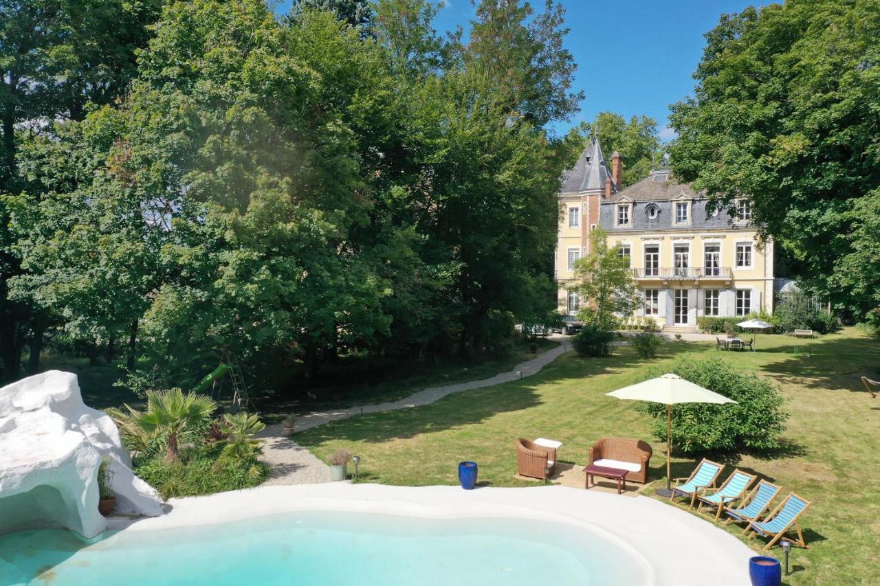 Château de Corcelle - Chambres et table d'hôtes Chatenoy-le-Royal Exterior foto